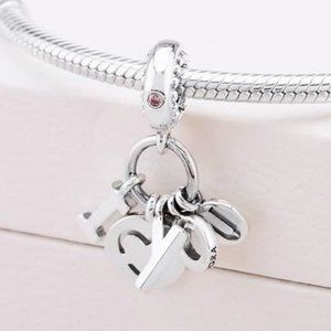 Pandora I Love You Letters Dangle Charm